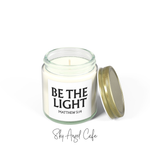 Load image into Gallery viewer, Be The Light Matthew 5:14 Candle | Coconut Apricot Wax Jar
