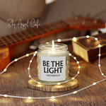 Load image into Gallery viewer, Be The Light Matthew 5:14 Candle | Coconut Apricot Wax Jar
