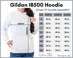 Load image into Gallery viewer, Gildan 18000 Crew Neck Size Chart S to 5XL - Sky Angel Cafe
