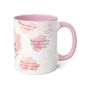 She_Is_Strong_-_Proverbs_31_25_Pink_Right_Accent_Mugs_11oz_-_Sky_Angel_Cafe