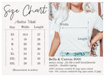 Load image into Gallery viewer, Bella and Canvas Size Chart - XS to 3XL - Sky Angel Cafe
